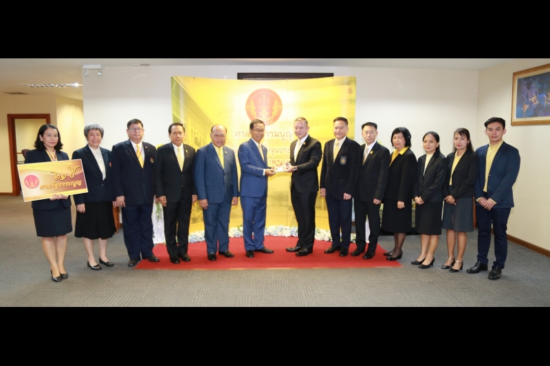 สตง.ร่วมแสดงความยินดีเนื่องในโอกาสศาลรัฐธรรมนูญครบรอบ 21 ปี