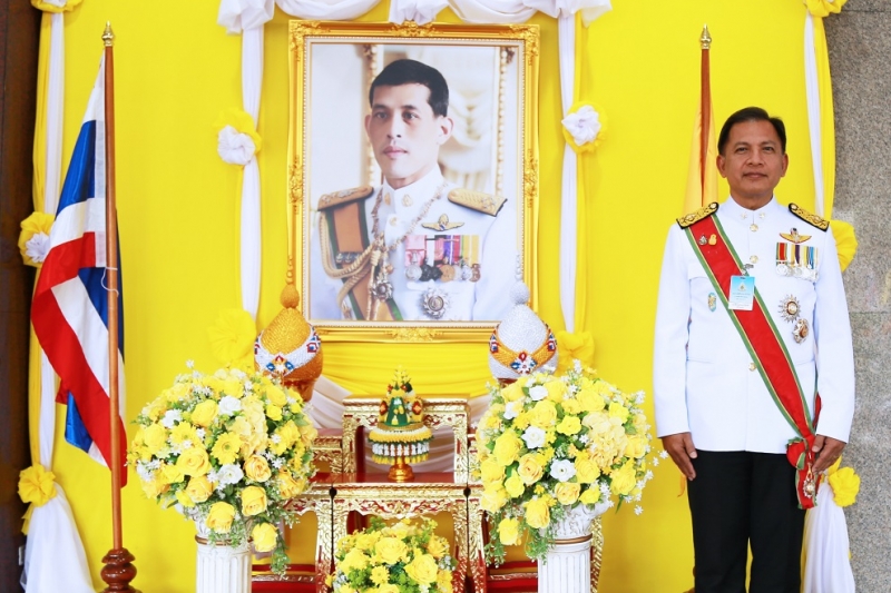 เฝ้าทูลละอองธุลีพระบาทในการพระราชพิธีบรมราชาภิเษก  พุทธศักราช 2562