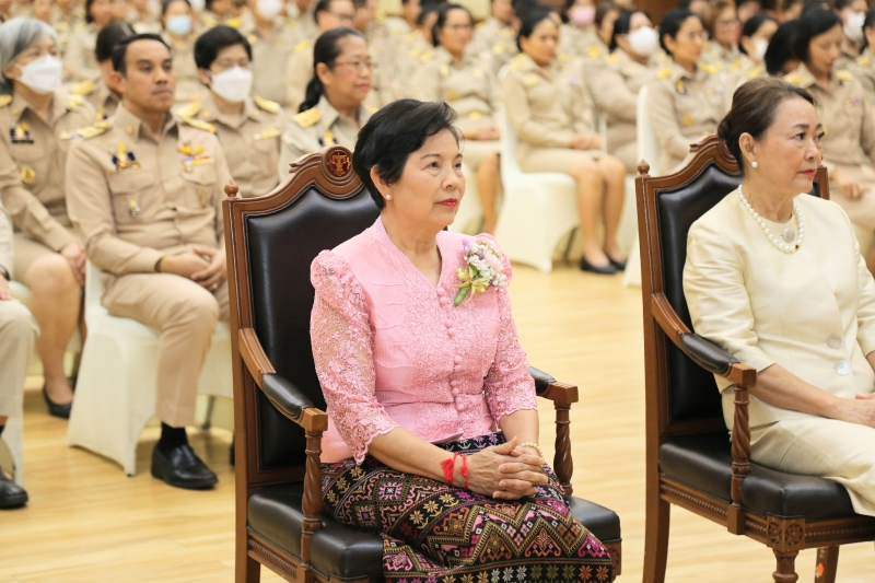 พิธีแสดงกตเวทิตาจิตในโอกาสครบวาระดำรงตำแหน่งกรรมการตรวจเงินแผ่นดิน  