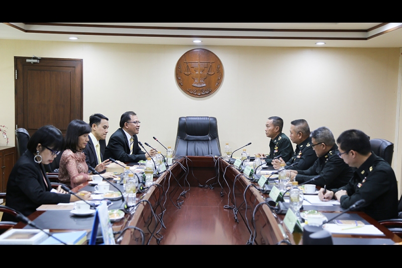  ผตง.ให้การต้อนรับหัวหน้าส่วนราชการขึ้นตรงนายกรัฐมนตรี เพื่อหารือข้อราชการและแลกเปลี่ยนความคิดเห็น