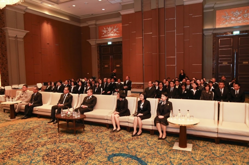 พิธีมอบประกาศนียบัตร โครงการฝึกอบรมหลักสูตร 