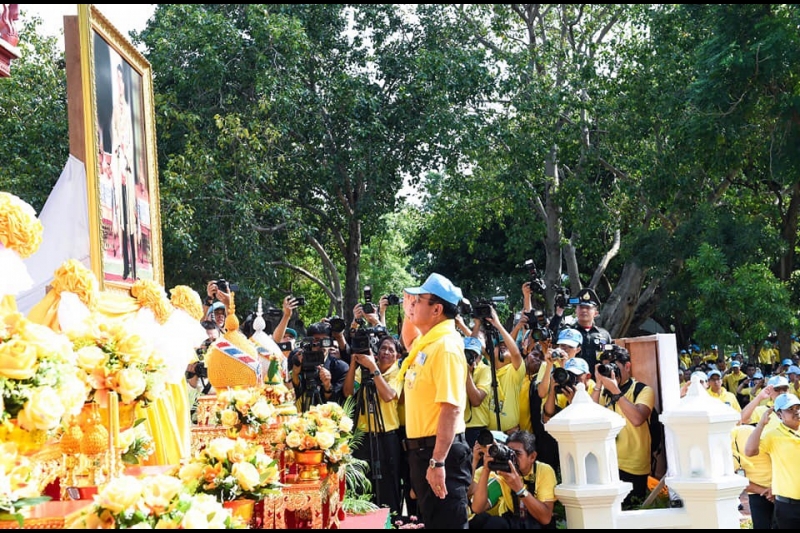 กิจกรรมจิตอาสาพัฒนาภูมิทัศน์ริมฝั่งแม่น้ำเจ้าพระยา