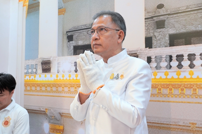 2567-02-09 พิธีเจริญพระพุทธมนต์สมโภชพระพุทธโสธร และบรรจุพระบรมสารีริกธาตุ