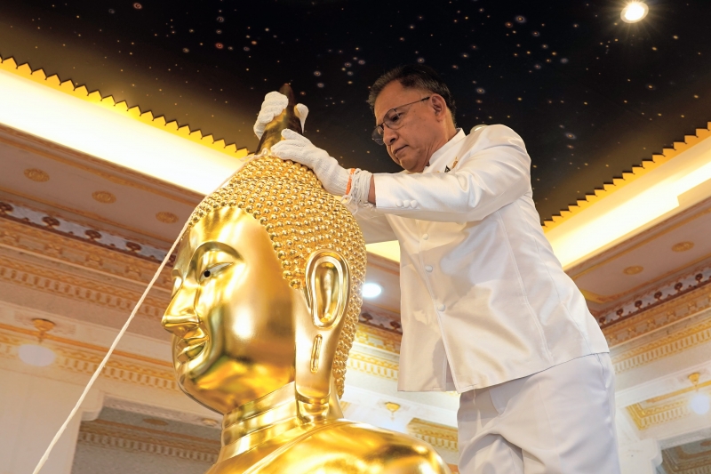 2567-02-09 พิธีเจริญพระพุทธมนต์สมโภชพระพุทธโสธร และบรรจุพระบรมสารีริกธาตุ