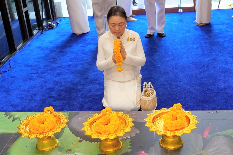 2567-02-09 พิธีเจริญพระพุทธมนต์สมโภชพระพุทธโสธร และบรรจุพระบรมสารีริกธาตุ