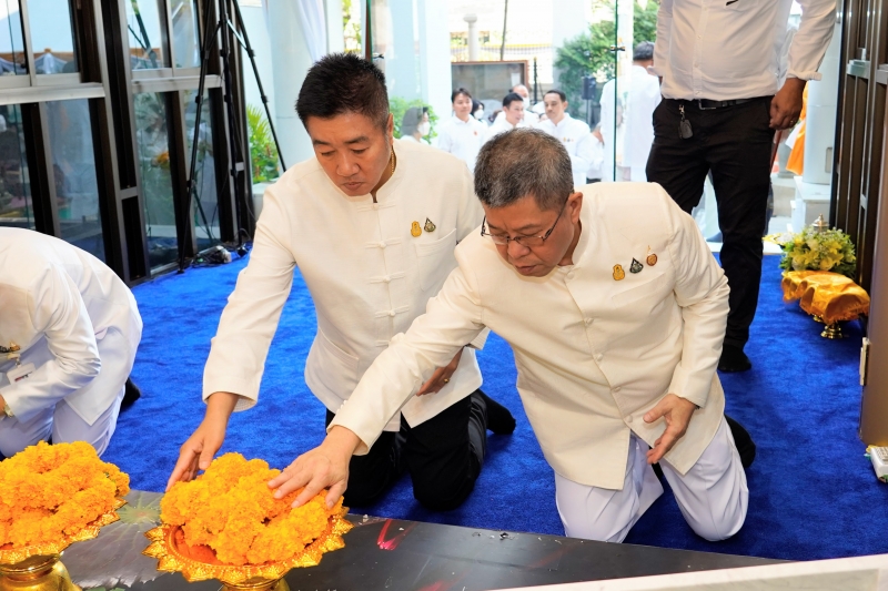 2567-02-09 พิธีเจริญพระพุทธมนต์สมโภชพระพุทธโสธร และบรรจุพระบรมสารีริกธาตุ