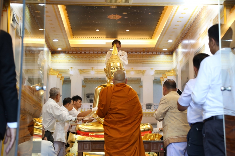 2567-02-09 พิธีเจริญพระพุทธมนต์สมโภชพระพุทธโสธร และบรรจุพระบรมสารีริกธาตุ
