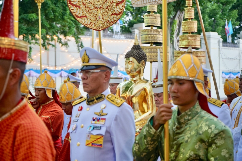 พิธีมหามงคลบำเพ็ญพระราชกุศลและเจริญพระพุทธมนต์ถวายพระพรชัยมงคล