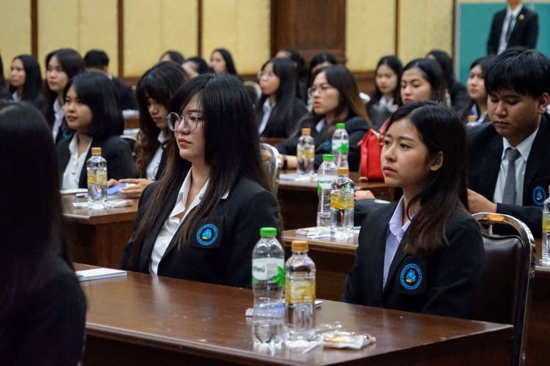 คณะการบัญชีและการจัดการ มหาวิทยาลัยมหาสารคามศึกษาดูงานสำนักงานการตรวจเงินแผ่นดิน