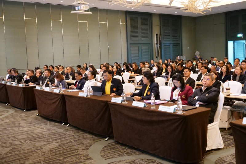 พิธีทำบุญตักบาตรข้าวสารอาหารแห้ง เดือนมีนาคม 2562