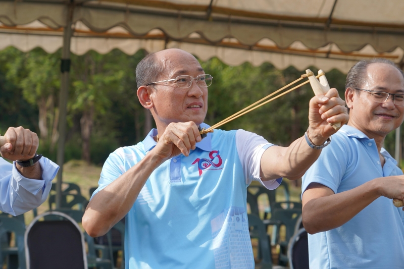 พิธีทำบุญตักบาตรข้าวสารอาหารแห้ง เดือนมีนาคม 2562