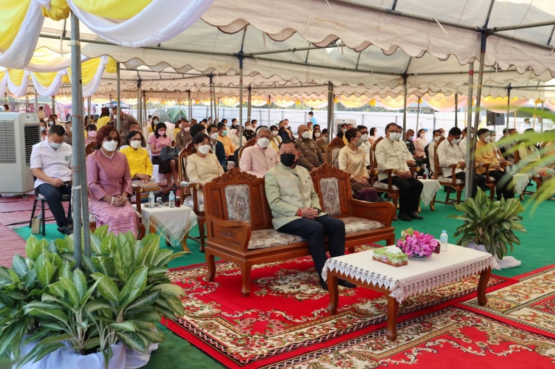 พิธีวางศิลาฤกษ์อาคารที่ทำการสำนักตรวจเงินแผ่นดินจังหวัดพะเยา