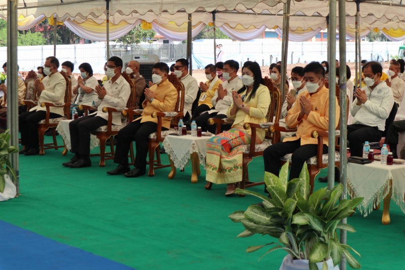 พิธีวางศิลาฤกษ์อาคารที่ทำการสำนักตรวจเงินแผ่นดินจังหวัดพะเยา