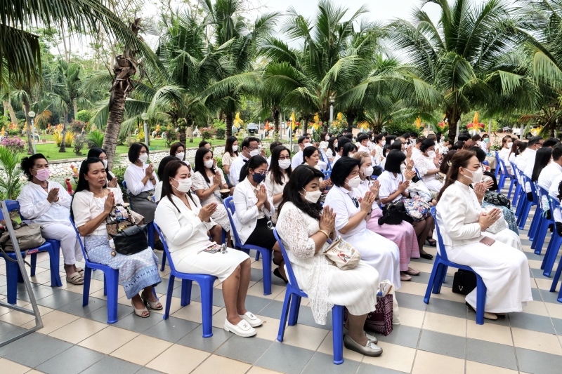 พิธีบวงสรวงดวงพระวิญญาณสมเด็จพระนเรศวรมหาราช ณ บริเวณวิหารสมเด็จพระนเรศวร วัดใหญ่ชัยมงคล จังหวัดพระนครศรีอยุธยา