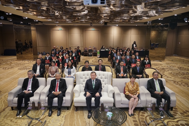 พิธีมอบประกาศนียบัตรและพิธีปิดโครงการพัฒนา นักบริหารการตรวจเงินแผ่นดินระดับสูง รุ่นที่ 9