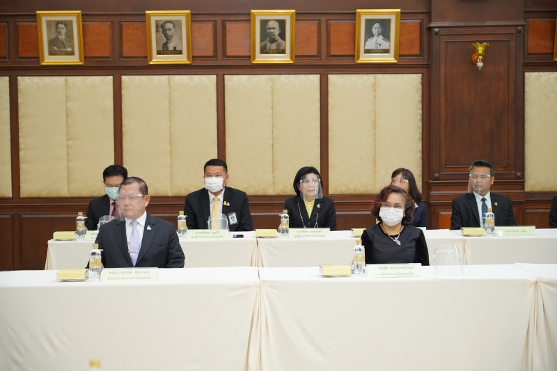 พิธีลงนามบันทึกข้อตกลงว่าด้วยความร่วมมือในการป้องกันและปราบปรามปัญหาการทุจริต และพิธีลงนามข้อตกลงคุณธรรม 