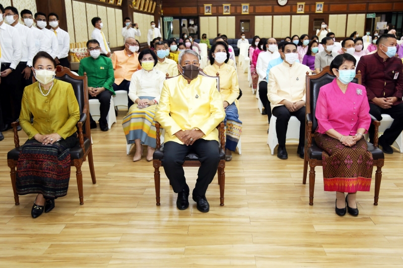 พิธีเจริญพระพุทธมนต์เพื่อความเป็นสวัสดิมงคล เนื่องในเทศกาลขึ้นปีใหม่ไทย (วันสงกรานต์) พุทธศักราช 2564