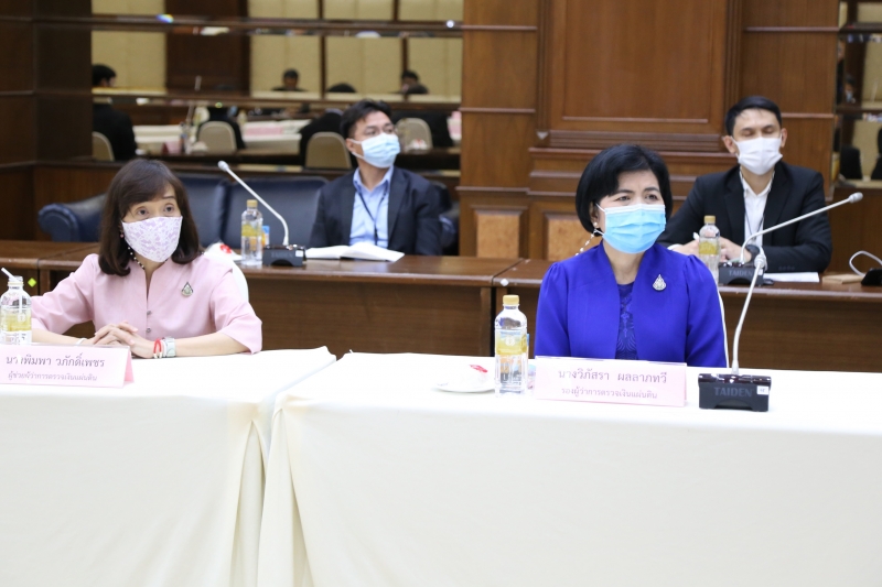 การประชุมเริ่มต้น (Kick Off) โครงการข้อตกลงคุณธรรมงานก่อสร้างอาคารที่ทำการสำนักงานการตรวจเงินแผ่นดิน (แห่งใหม่) พร้อมสิ่งก่อสร้