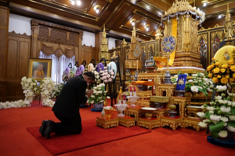 สำนักงานการตรวจเงินแผ่นดินเจ้าภาพพิธีบำเพ็ญกุศลสวดพระอภิธรรมศพเจ้าประคุณสมเด็จพระวันรัต (จุนท์ พฺรหฺมคุตฺโต)