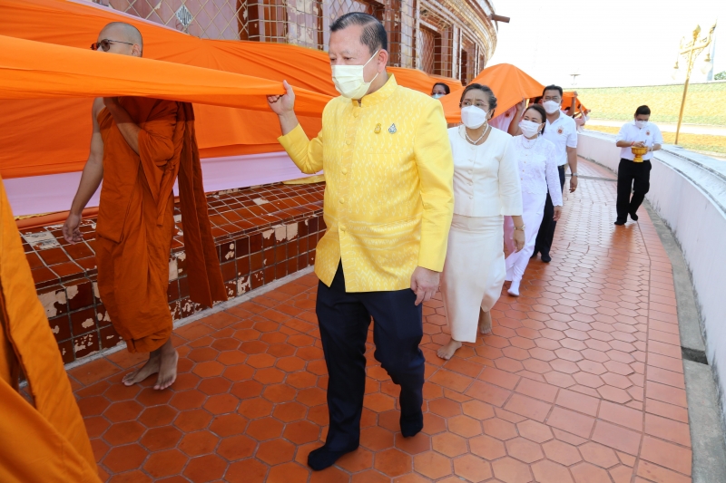 พิธีอธิษฐานจิตมวลสาร แผ่นจาร และแผ่นดวงชะตา 