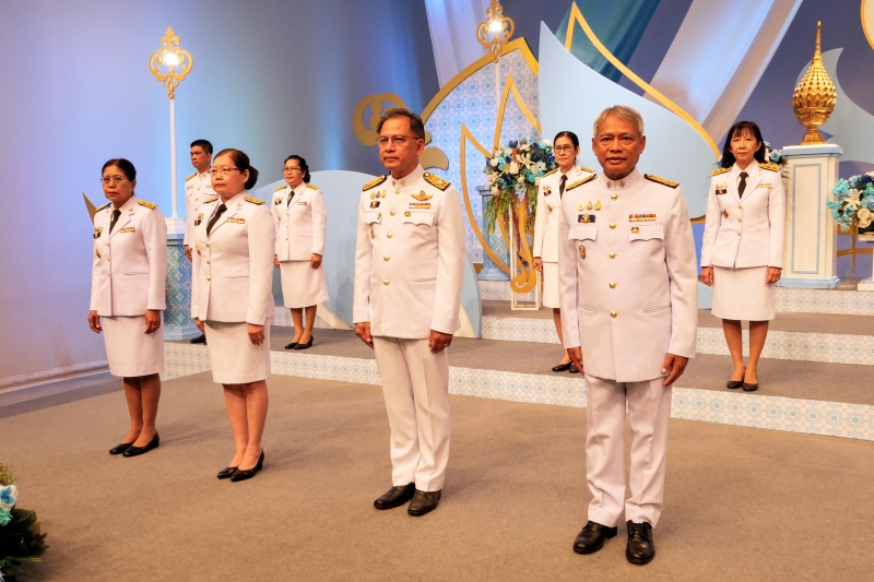 สำนักงานการตรวจเงินแผ่นดินบันทึกเทปถวายพระพรสมเด็จพระนางเจ้าสิริกิติ์ 