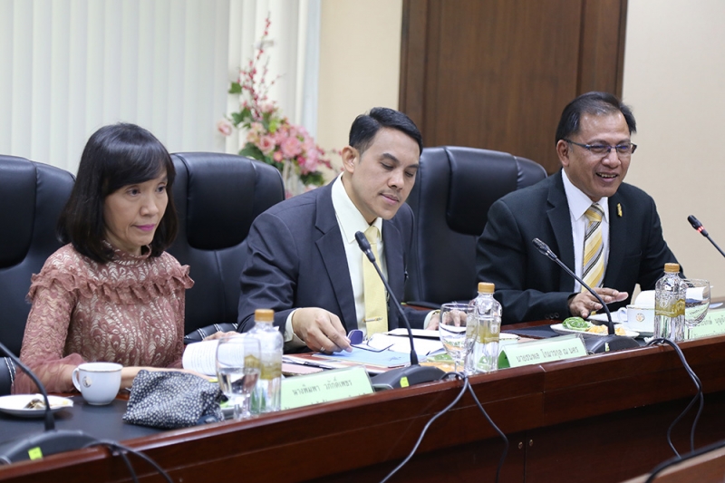  ผตง.ให้การต้อนรับหัวหน้าส่วนราชการขึ้นตรงนายกรัฐมนตรี เพื่อหารือข้อราชการและแลกเปลี่ยนความคิดเห็น