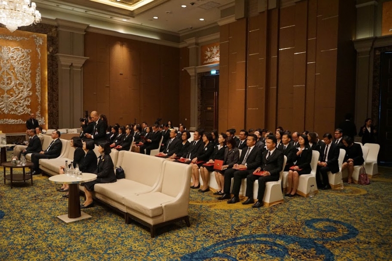 พิธีมอบประกาศนียบัตร โครงการฝึกอบรมหลักสูตร 