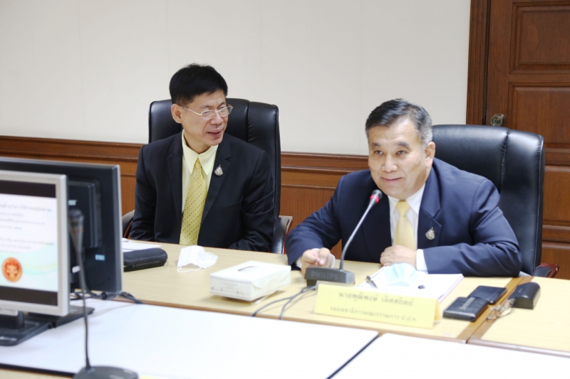 การประชุมหารือระหว่างสำนักงานคณะกรรมการป้องกันและปราบปรามการทุจริตในภาครัฐและสำนักงานการตรวจเงินแผ่นดิน 