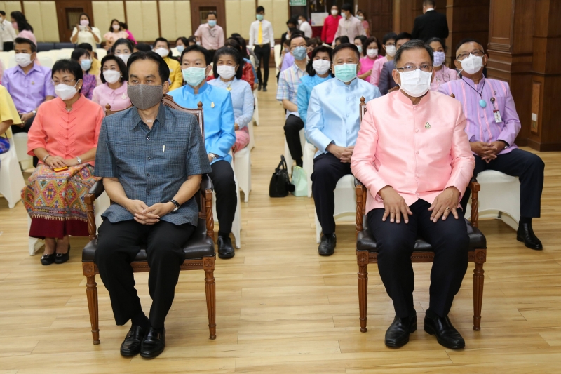 พิธีเจริญพระพุทธมนต์เพื่อความเป็นสวัสดิมงคล เนื่องในเทศกาลขึ้นปีใหม่ไทย (วันสงกรานต์) พุทธศักราช 2564