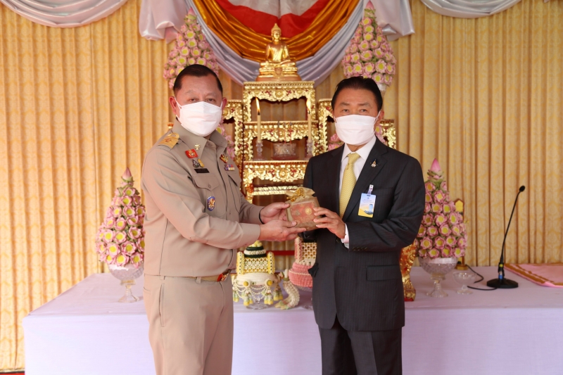 พิธีวางศิลาฤกษ์อาคารที่ทำการสำนักงานการตรวจเงินแผ่นดิน