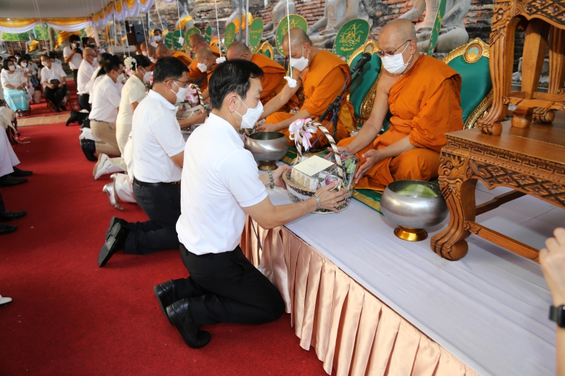 พิธีอธิษฐานจิตมวลสาร แผ่นจาร และแผ่นดวงชะตา 