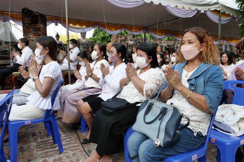 พิธีอธิษฐานจิตมวลสาร แผ่นจาร และแผ่นดวงชะตา 
