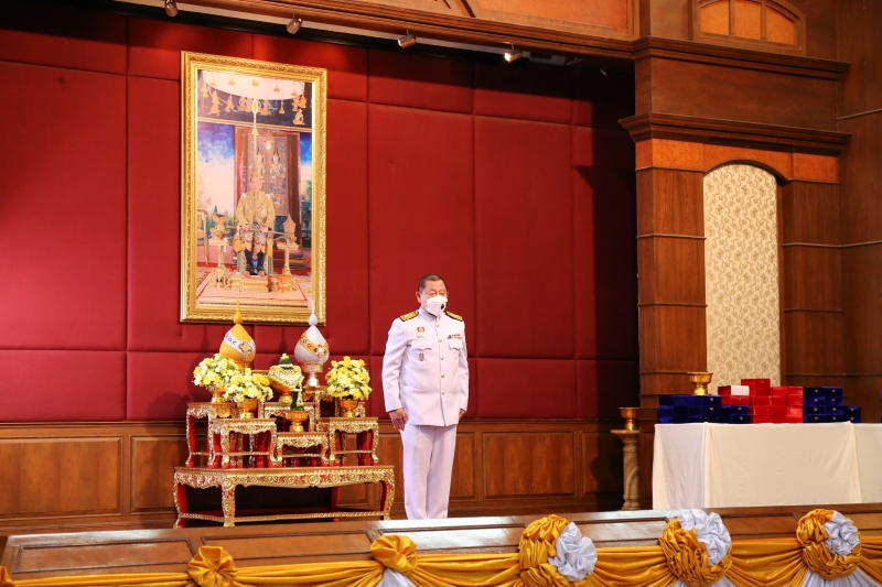 พิธีรับพระราชทานเครื่องราชอิสริยาภรณ์ชั้นสายสะพาย ประจำปี 2563