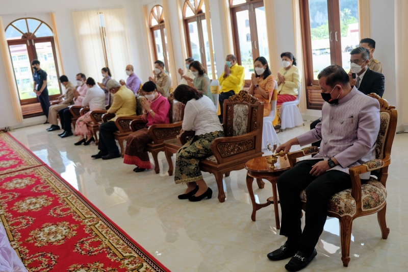 พิธีเปิดอาคารที่ทำการสำนักตรวจเงินแผ่นดินจังหวัดพังงา ณ จังหวัดพังงา