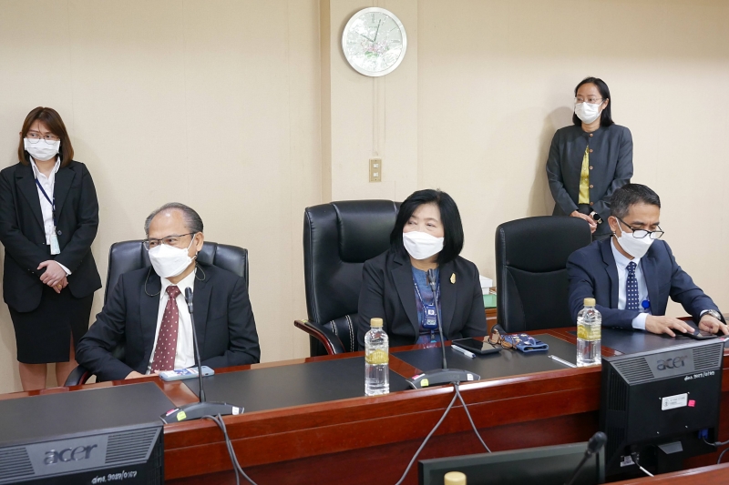 พิธีลงนามในสัญญาโครงการพัฒนาการตรวจเงินแผ่นดินอิเล็กทรอนิกส์แบบบูรณาการ (Thailand Smart e-Audit: TSEA) ระหว่าง สำนักงานการตรวจเง