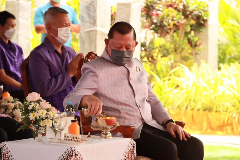 พิธีวางศิลาฤกษ์อาคารสำนักงานสำนักตรวจเงินแผ่นดินจังหวัดตาก