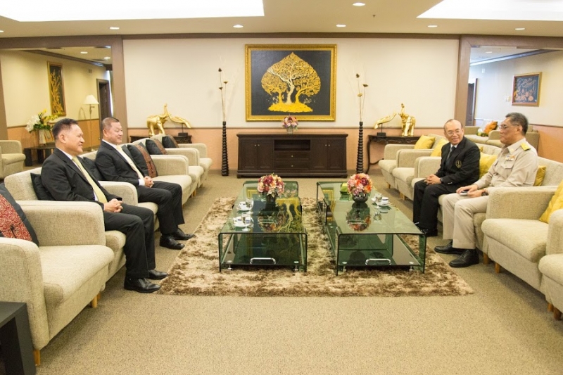 สตง.ร่วมแสดงความยินดีเนื่องในโอกาสครบรอบวันคล้ายวันสถาปนาสำนักงานคณะกรรมการการเลือกตั้ง  ปีที่ 21