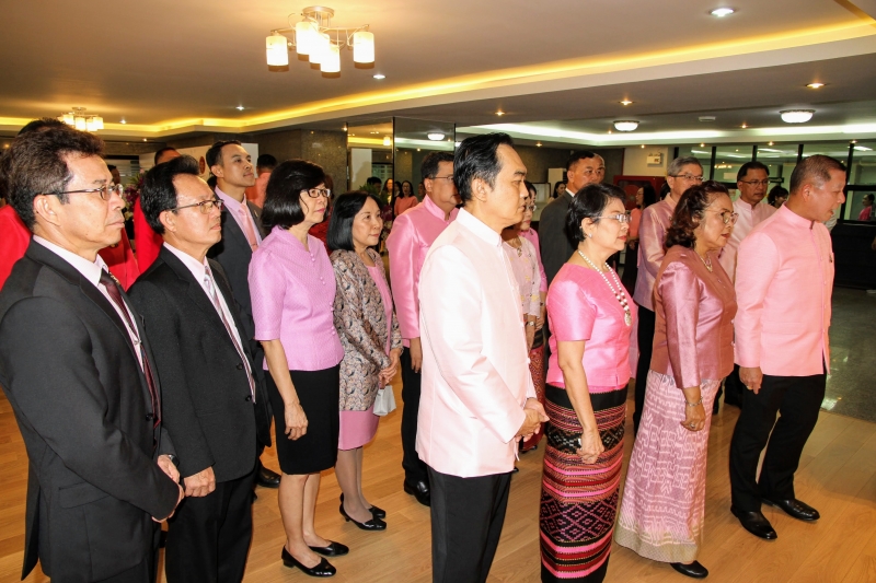  คณะผู้แทนหน่วยงานต่าง ๆ ร่วมแสดงความยินดีเนื่องในวันคล้ายวันสถาปนาสำนักงานการตรวจเงินแผ่นดิน  ครบรอบ 104 ปี