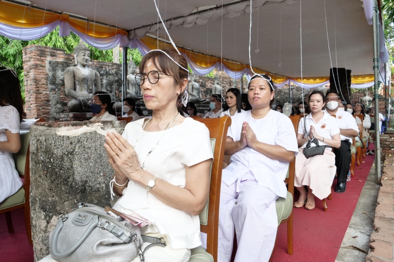 พิธีอธิษฐานจิตมวลสาร แผ่นจาร และแผ่นดวงชะตา 