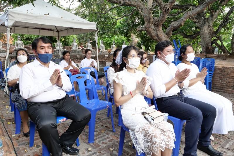 พิธีอธิษฐานจิตมวลสาร แผ่นจาร และแผ่นดวงชะตา 