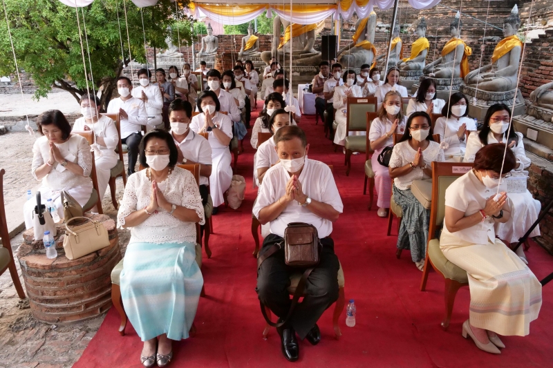 พิธีอธิษฐานจิตมวลสาร แผ่นจาร และแผ่นดวงชะตา 