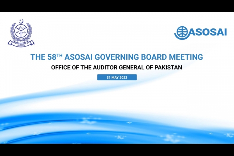 การประชุมคณะมนตรี ครั้งที่ 58 (58 th Governing Board Meeting) ของ ASOSAI แบบออนไลน์ ณ สำนักงานการตรวจเงินแผ่นดิน