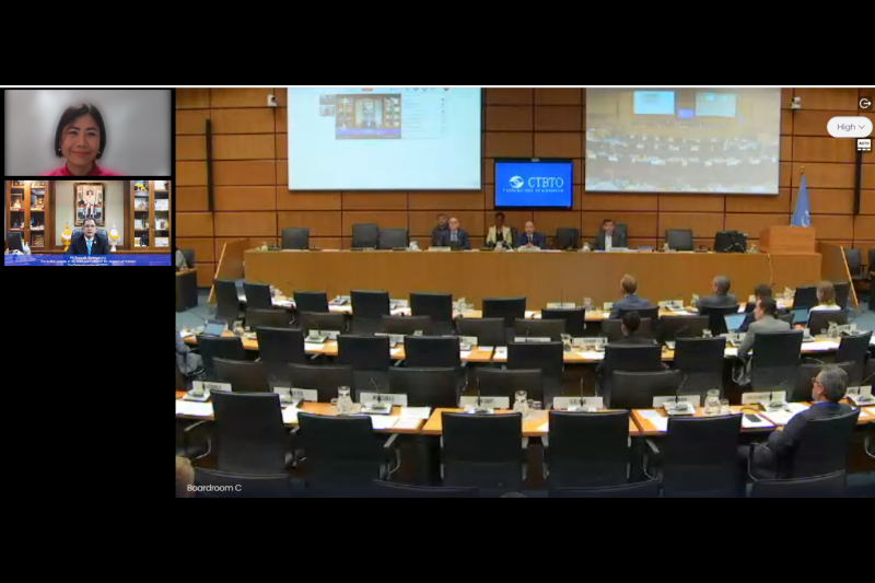 การประชุม Working Group A ขององค์การสนธิสัญญาว่าด้วยการห้ามทดลองนิวเคลียร์โดยสมบูรณ์