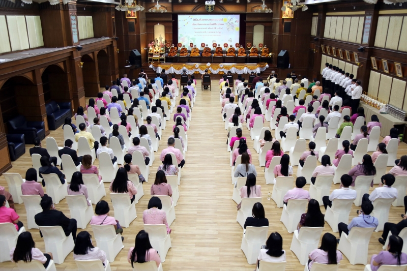 พิธีเจริญพระพุทธมนต์เพื่อความเป็นสวัสดิมงคล เนื่องในเทศกาลขึ้นปีใหม่ไทย (วันสงกรานต์) พุทธศักราช 2564