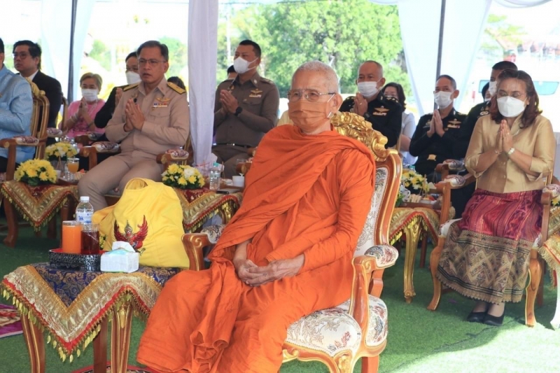 พิธีวางศิลาฤกษ์อาคารสำนักงานและอาคารชุดพักอาศัย สำนักตรวจเงินแผ่นดินจังหวัดร้อยเอ็ด