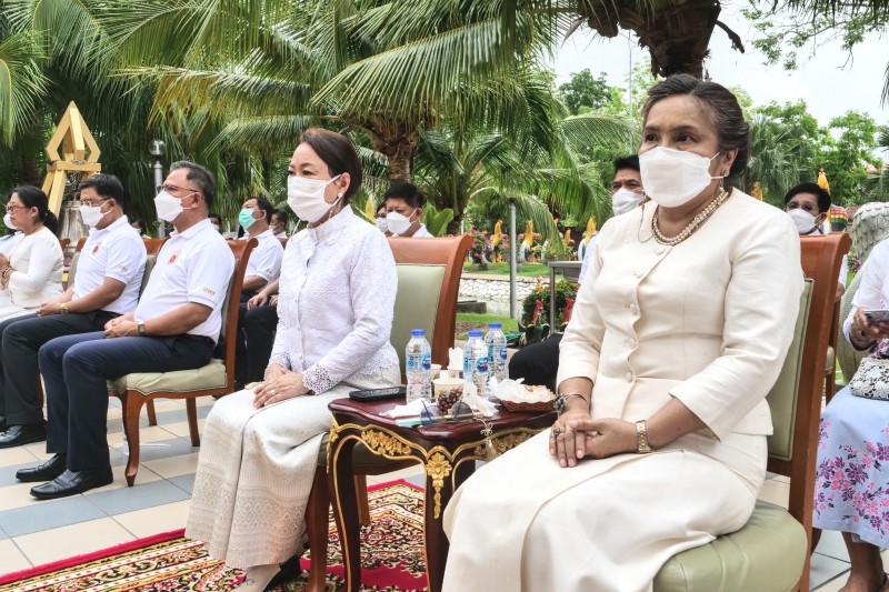 พิธีบวงสรวงดวงพระวิญญาณสมเด็จพระนเรศวรมหาราช ณ บริเวณวิหารสมเด็จพระนเรศวร วัดใหญ่ชัยมงคล จังหวัดพระนครศรีอยุธยา