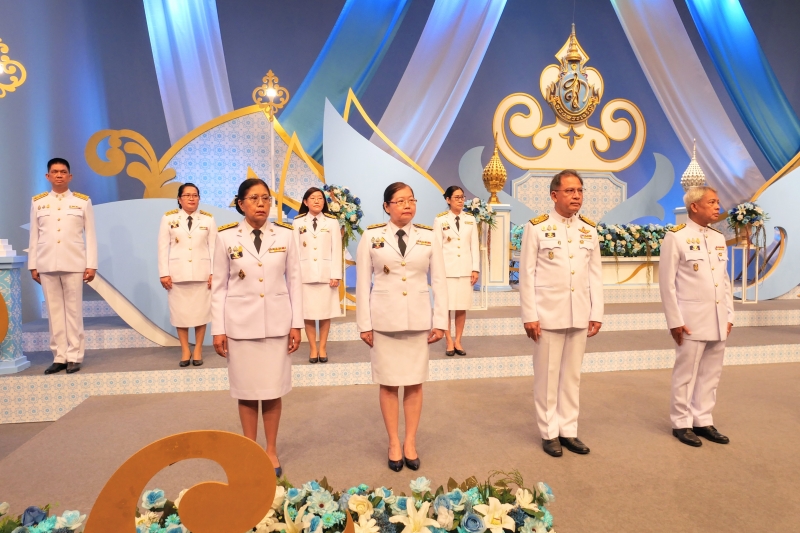 สำนักงานการตรวจเงินแผ่นดินบันทึกเทปถวายพระพรสมเด็จพระนางเจ้าสิริกิติ์ 