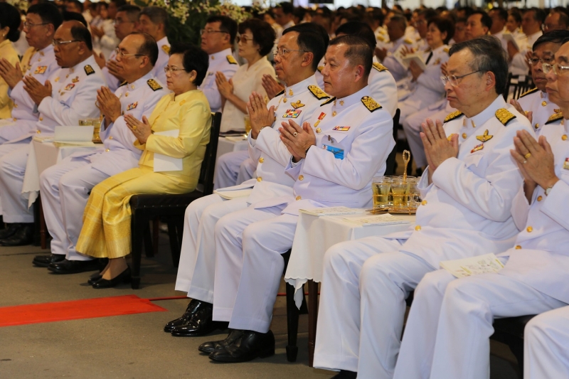 2562-03-25 พิธีมหามงคลบำเพ็ญพระราชกุศล และเจริญพระพุทธมนต์ถวายพระพรชัยมงคล