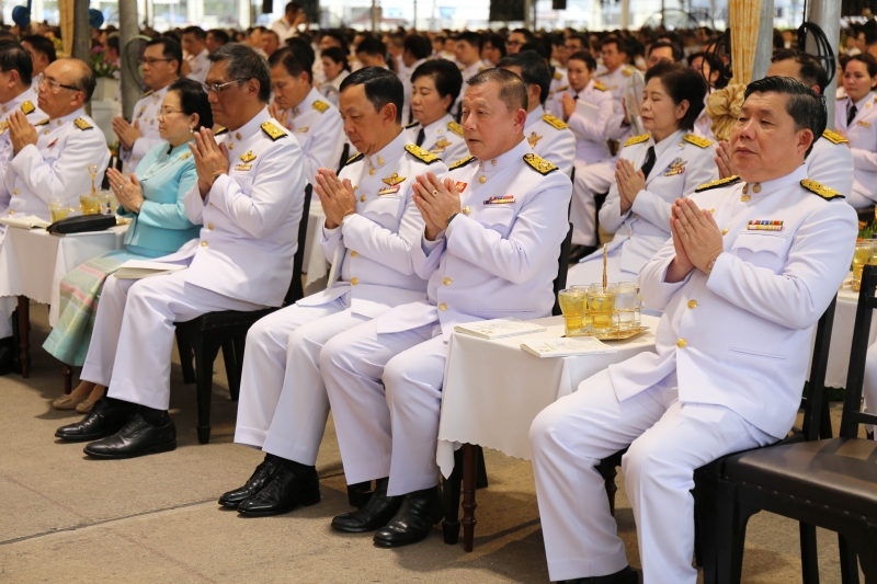 พิธีมหามงคลบำเพ็ญพระราชกุศลและเจริญพระพุทธมนต์ถวายพระพรชัยมงคล
