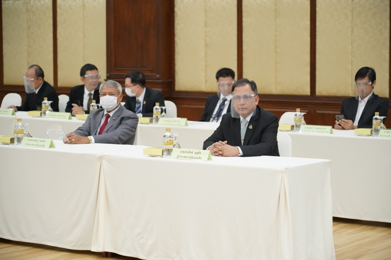 พิธีลงนามบันทึกข้อตกลงว่าด้วยความร่วมมือในการป้องกันและปราบปรามปัญหาการทุจริต และพิธีลงนามข้อตกลงคุณธรรม 